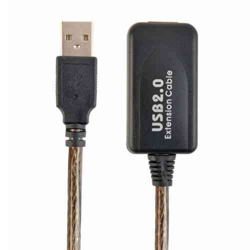 USB 2.0 подовжувач активний репітер, кабель AM-AF, довжина 10м для ПК, ноутбука та пристроїв Київ