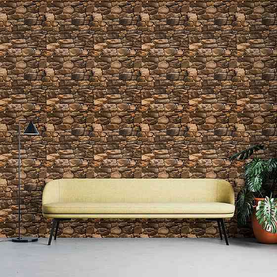 Самоклеющиеся обои 2800х450х1,5мм Жёлтый мрамор SW-00000728 Киев