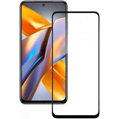 Стекло защитное BeCover Poco M5s Black (709252) Винница