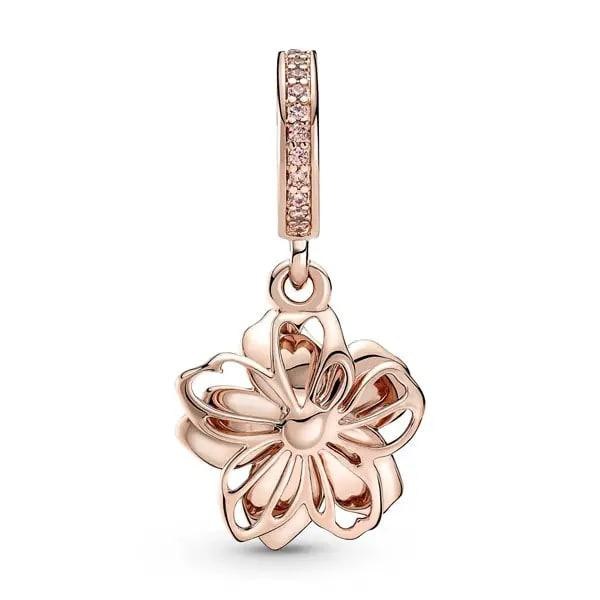 Срібна  намистина  для браслетів Пандора "Цвітіння Сакури" 780667C01 MasterSem Київ - фото 3