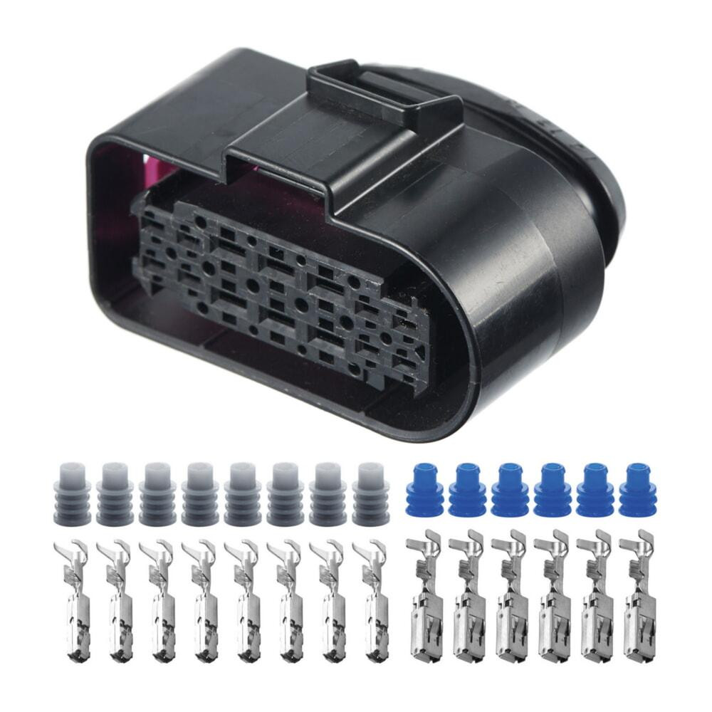 Разъем коннектор 14-кон., Фара, 3C0973737, 6189-7103, VAG, SUMITOMO Германия, Франция, Audi, Bugatti, Porsche, Seat, Skoda, VW Киев - изображение 1