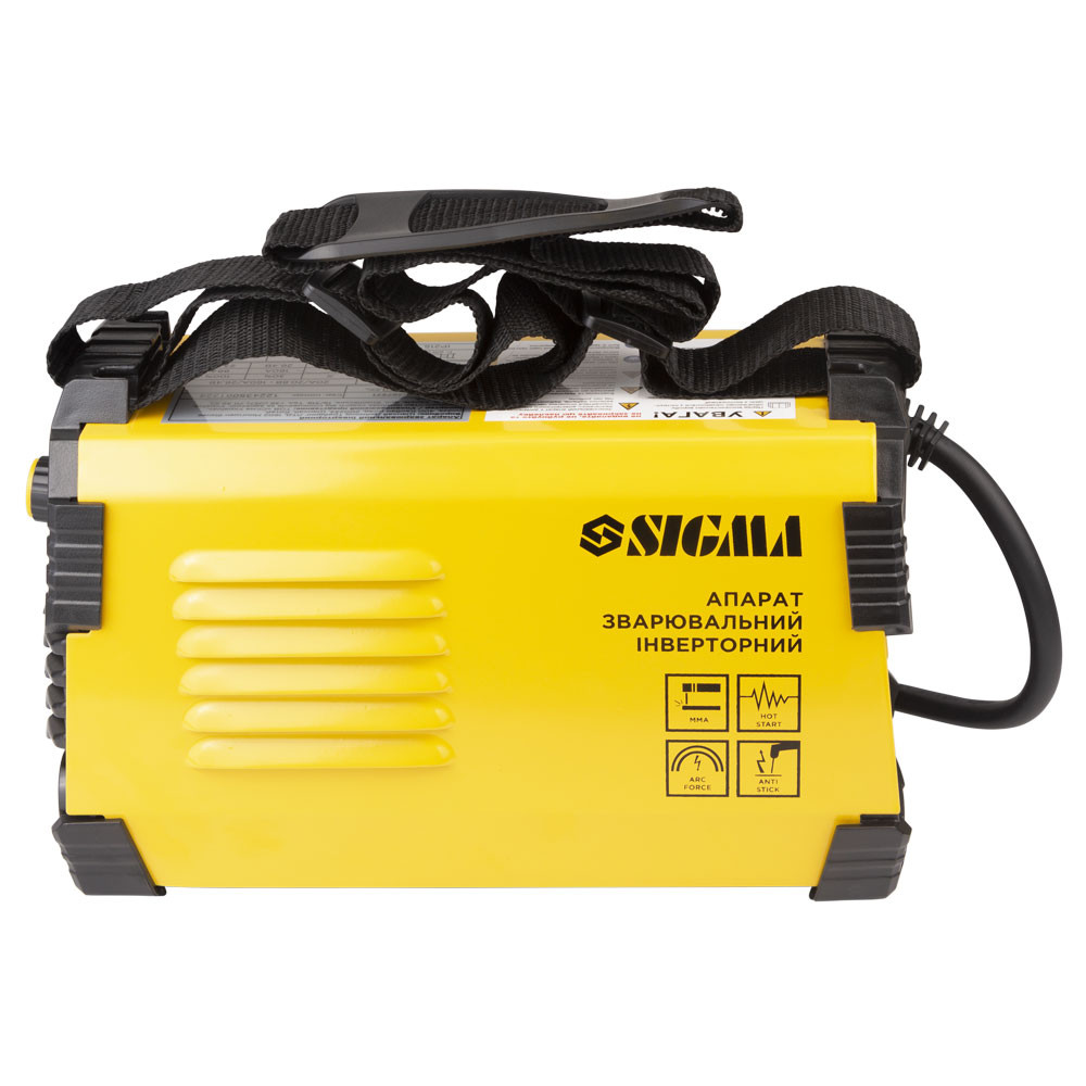 Sigma Аппарат сварочный инверторный ММА-160А электрод 4мм дисплей SIGMA (5387571) Коломия - фото 6