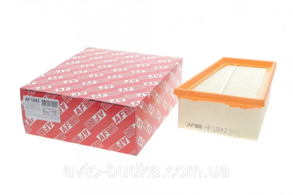 Фільтр повітряний на Renault Megane I 1999-2008 двигун 1.4 16V; 1.6 16V; 1.8 16V; Alpha Filter AF1842 Новий Розділ - фото 1