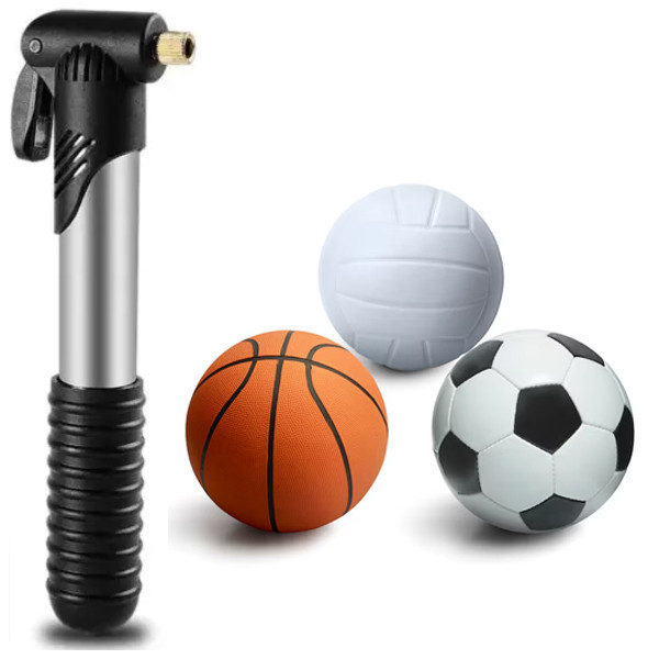 Насос портативный для мячей, надувных изделий мини насос Feel Fit Бровары - изображение 1