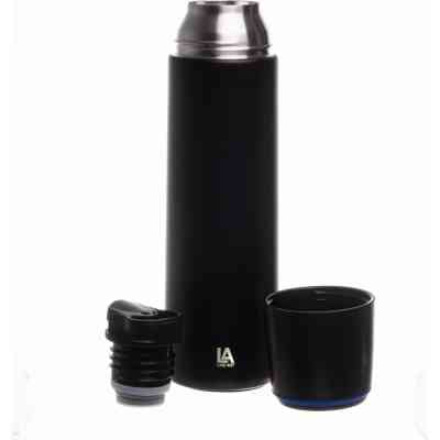 Термос Line Art Fiji 500 мл чорний/синій (60032022LA-03) Вінниця