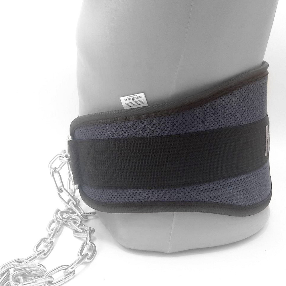 Пояс для обтяжень з ланцюгом MadMax MFA-290 неопреновий Dark grey/Orange Кам'янське - фото 8