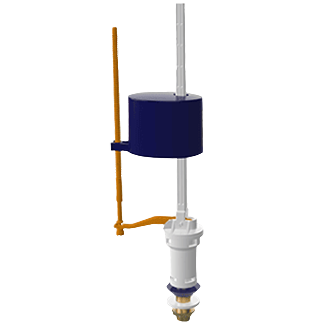 Клапан наповнення поплавковий нижньої подачі води 3/8 латунна різьба NOVA Харків - фото 3