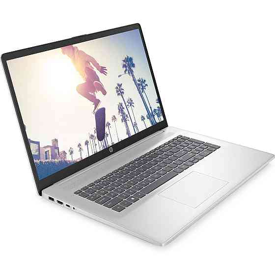 HP 17-cn4039ua 17.3" FHD IPS, 300n/Core 3-100U (4.7)/8Gb/SSD512Gb/Intel Gr/DOS/Сріблястий Вінниця