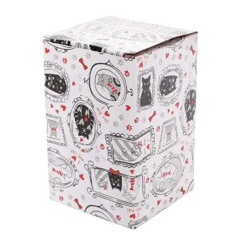 Блюдо з об'ємним малюнком Кошкин дім кераміка DM047-C БОНА ДИ Житомир - фото 3