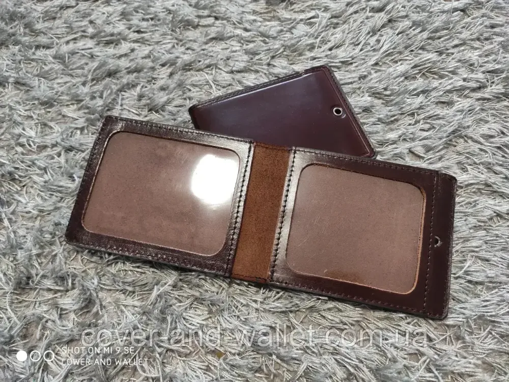 Шкіряна обкладинка ветеран НПУ (Національної поліції України) Київ - фото 6