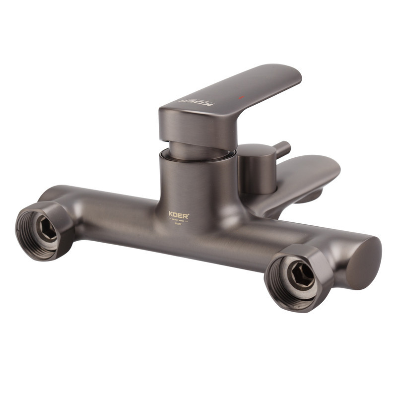 Змішувач для ванни Koer KB-40028-07 з коротким виливом (KR5308) якісний кран Харків - фото 6