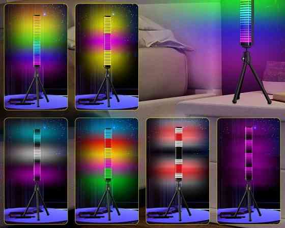 Панель RGB ритм лампа на штативі 20см 5Вт 500мАгод Puluz TBD0601886102 Київ