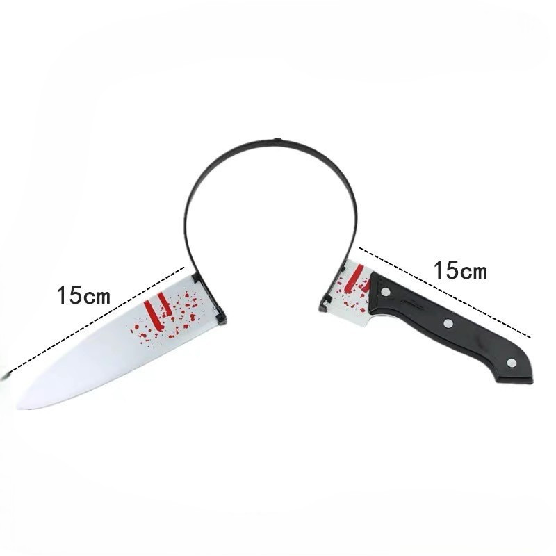 Обруч на Хэллоуин Нож one size разноцветный Киев - изображение 2