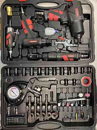 Набір пневмоінструменту 57 од. AEROPRO RP7857 Одеса