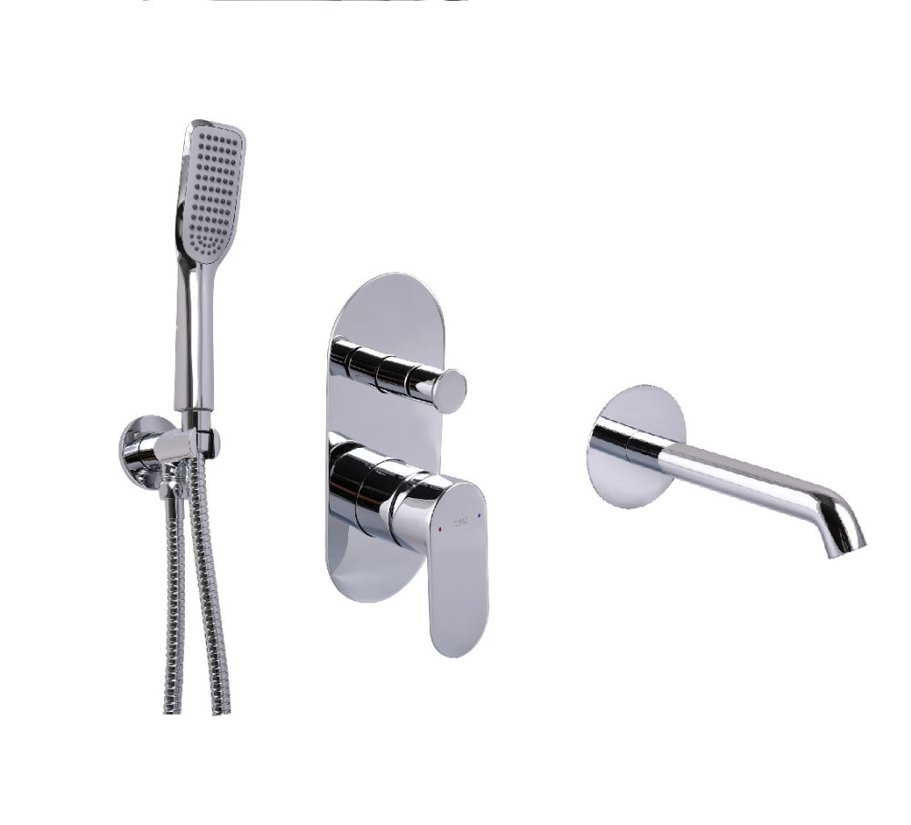 Змішувач для ванни вбудований TOPAZ BARTS TBG 07222-H36 Тернопіль - фото 1