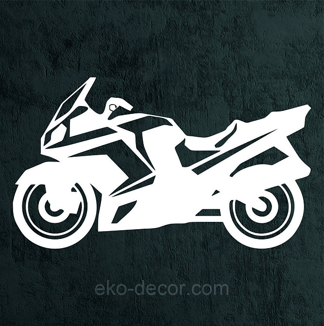 Декоративное настенное Панно «Мотоцыкл» Декор на стену 50*28 см, Белый Киев - изображение 8
