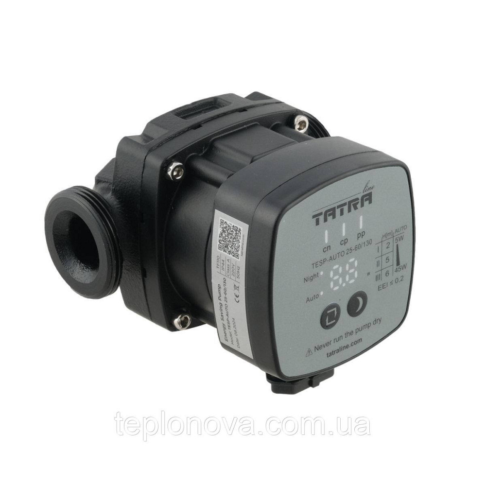 Циркуляционный насос Энергосберегающий TATRA-line TESP-AUTO 25-60/130 (c кабелем) Черновцы - изображение 1