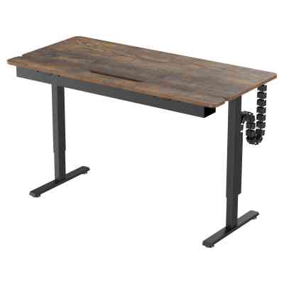 Компьютерный стол OfficePro з електрорегулюванням висоти 1500 x 720 мм Dark Wood/Black (ODE1575DW) Винница