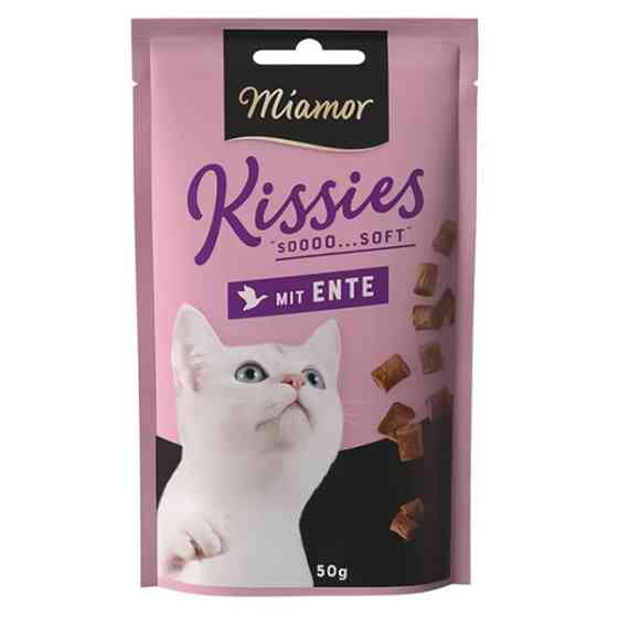 Miamor Kissies mit Ente МИАМОР КИССИС УТКА лакомство для котов Киев