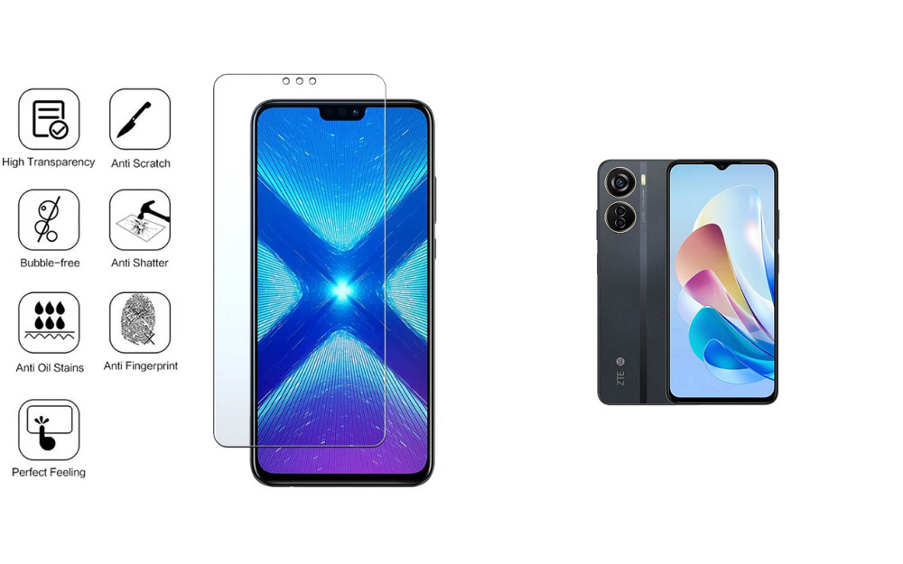 Защитное стекло NeoGlass для ZTE BLADE V41 Vita – ультрапрозрачное и устойчивое Киев - изображение 4