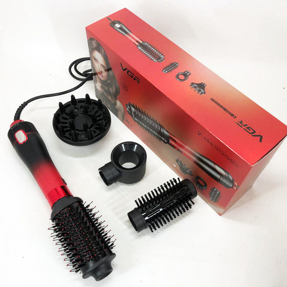 Лучшие мультистайлеры для волос, Фен с разными насадками, Фен для укладки локонов YT-97 Львов - изображение 9