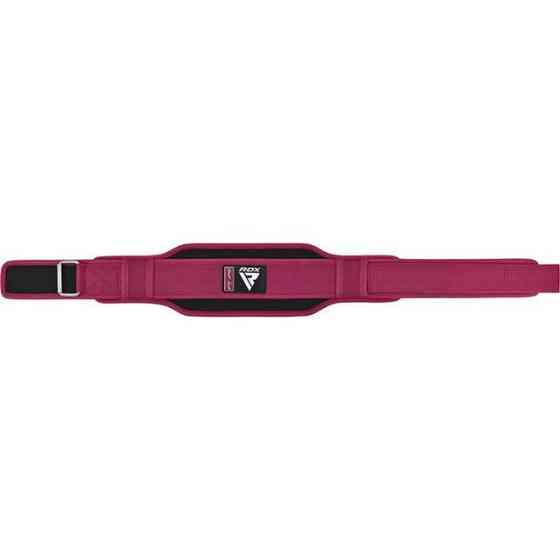 Пояс для важкої атлетики RDX RX5 Double Belt неопреновий Pink S Кам'янське
