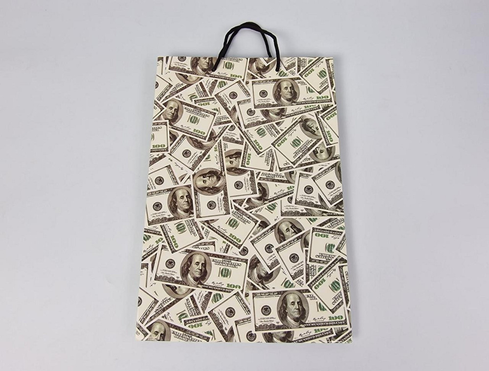 Большой бумажный пакет вертикальный  25/37/8(артBV-024) (12 шт) Харків - фото 2