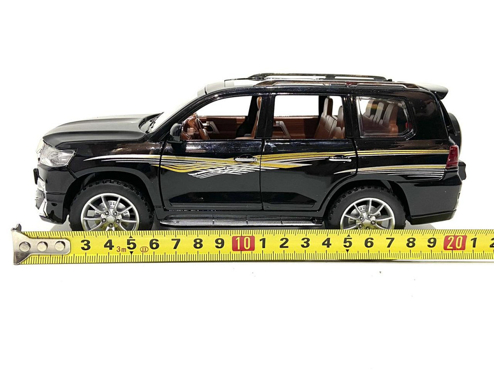 Машина металева TK Uniion Group Toyota Prado 1:24 Відкриття дверей Чорна (GT-9147) Чернигов - изображение 9