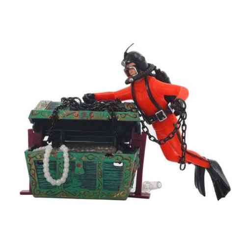 Водолаз декор в акваріум різнобарвний Київ