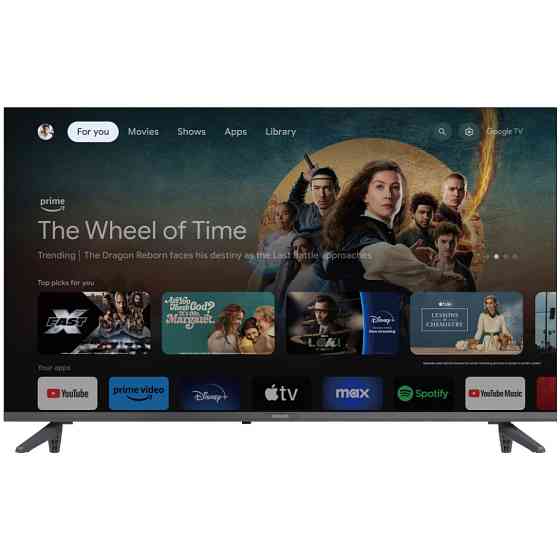 TV 40 AIWA 40GO50804FHD FHD/DLED/T2/Google TV/2 x 10W/Dolby Digital/HDMI/Wi-Fi/VESA 200x100/Black Винница