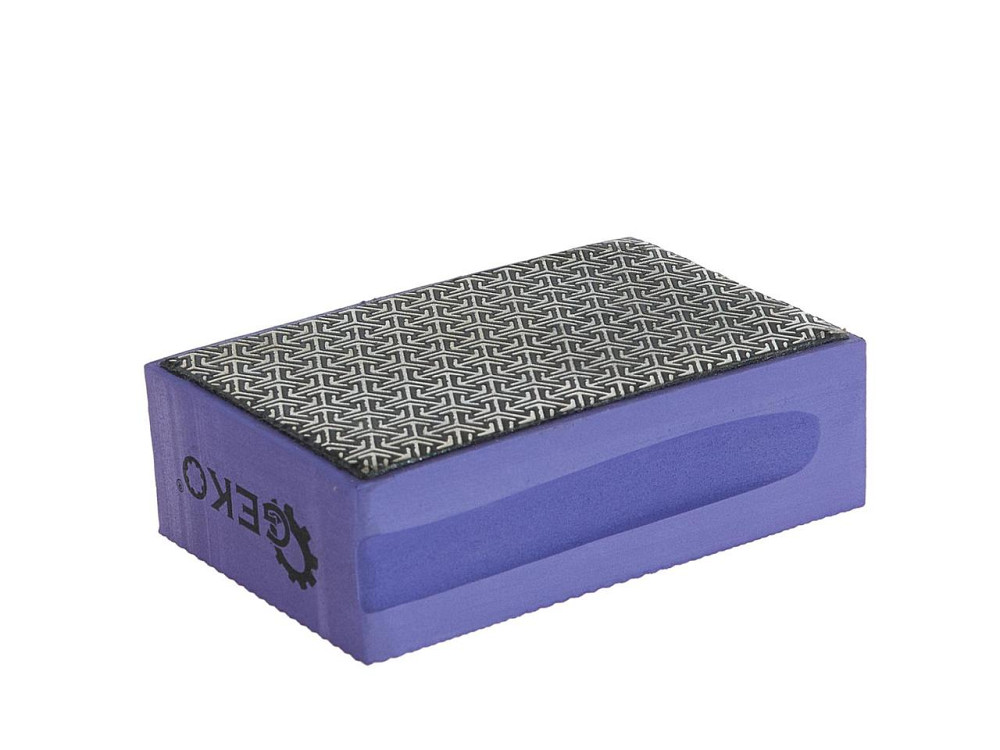 Губка алмазна "GeKo" для шліфування кромок плитки P400 Київ - фото 1