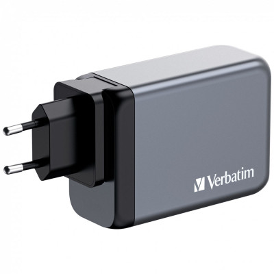 Зарядное устройство Verbatim GaN 240 W 4 ports (USB-C-140 W,USB-C-100 W,USB-C-65 W /USB-A -3.0) (32205) Винница - изображение 2