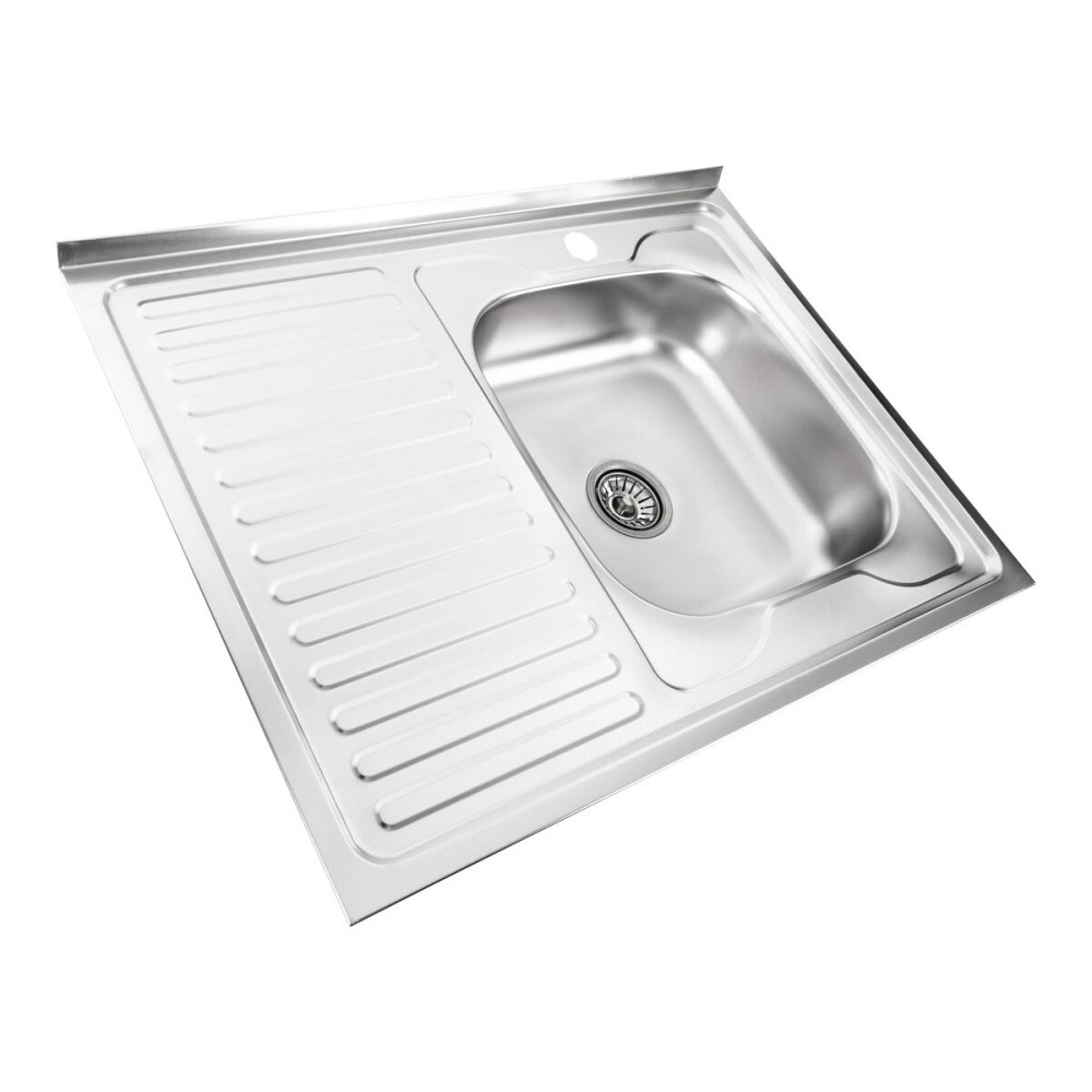 VALESO КОМПЛЕКТ мийка накладна 8060 САТИН "R" 0,7/160 TM Valeso + 56 NESP змішувач кухонний Київ - фото 3