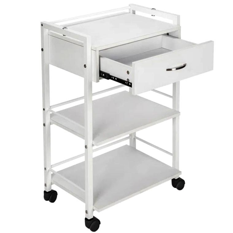 Етажерка для ванної на коліщатах "Весгейт" зефір Миколаїв - фото 1