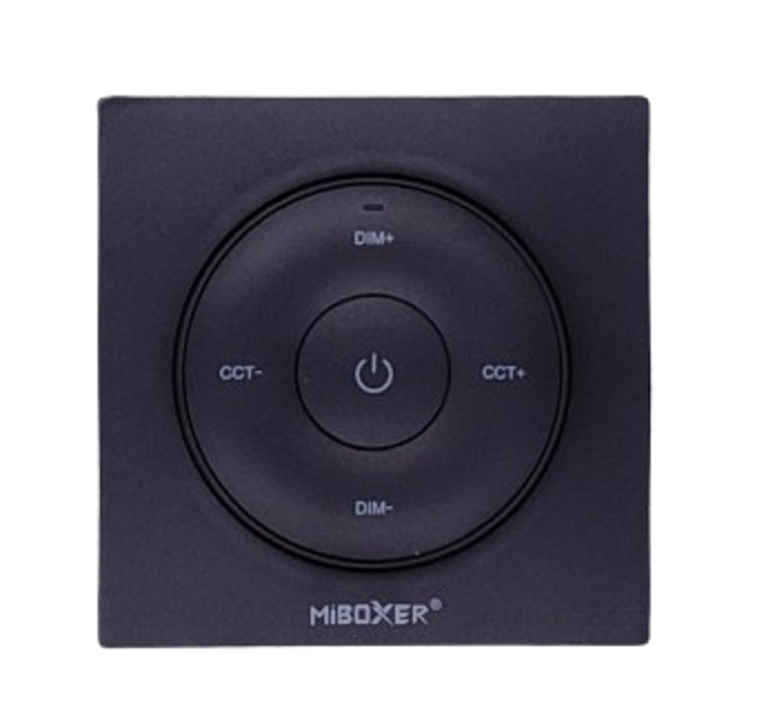 Milight K2-B Панель керування смарт Мілайт бездротова чорна 1 зона 2.4G Київ - фото 1