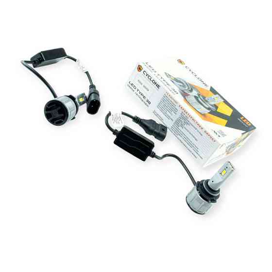 Автолампа LED HB4 12V Type 38 60W 6000K 14000L радіатор з вентилятором та обманкою Мукачево