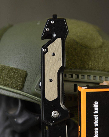 Ніж складаний Browning зі стропорізом black/grey ВТ4793 Одесса - изображение 5