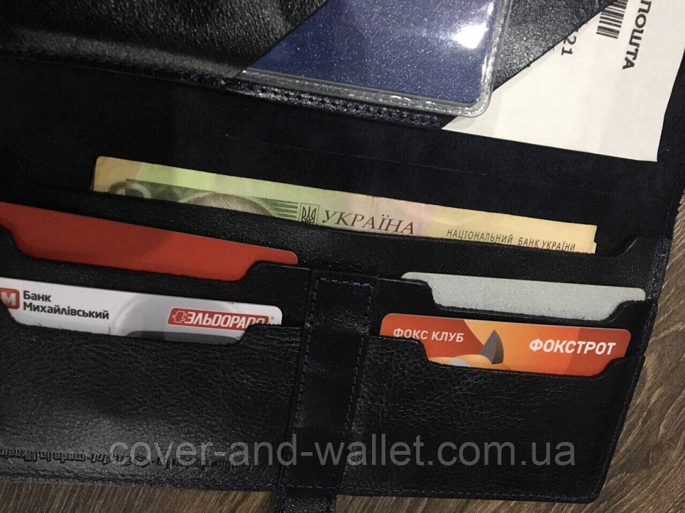 Кожаный черный тревел-кейс Hi Art Киев - изображение 4