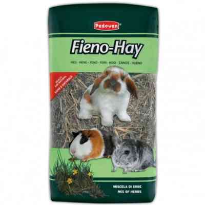 Корм для грызунов Padovan Fieno-Hay для кроликов, морских свинок и шиншилл 20 л (8001254000848) Винница