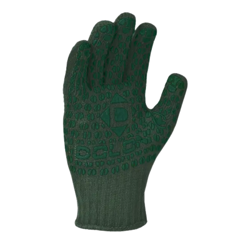 Рукавички 548 трикотаж з малюнком ПВХ клас 7 зелений Standart ДКГ Житомир - изображение 3