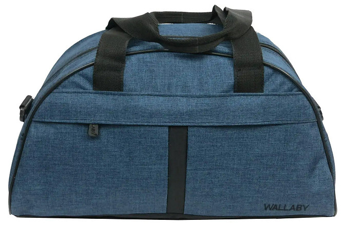 Сумка дорожня Wallaby 213 25х43 синя S213001 Київ - фото 1