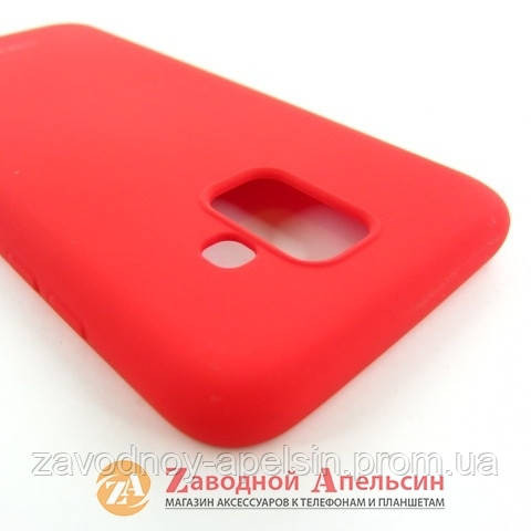 Samsung A6 A600 J6 J600 захисний чохол Jelly Case red Одеса - фото 3