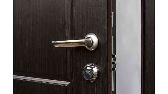 Двері вхідні Наші Двері ПОРТА ПВХ Б-287 Венге горизонт темний  960х2050 мм Київ