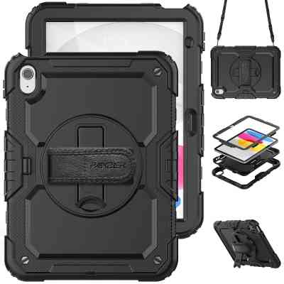 Чехол для планшета Armorstandart Panzer iPad 10.9 2024 / 2022 Black (ARM82525) Винница
