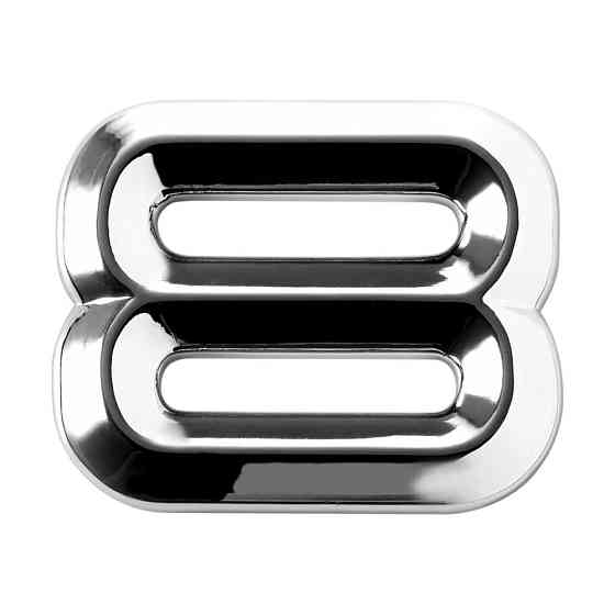 Наклейка 3 см (грань) Цифра 8 Київ