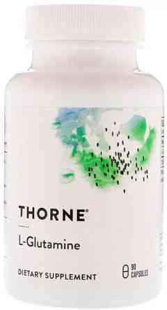 L- глютамін Thorne L-Glutamine 90 капсул Київ