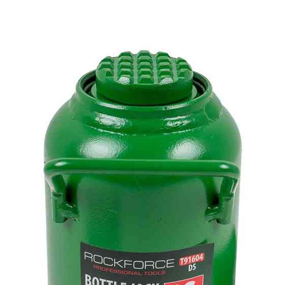 Домкрат пляшковий 16т (205-390 мм) з клапаном ROCKFORCE RF-T91604DS Одеса