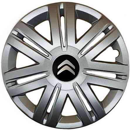 Автомобильные модельные колпаки R14 Citroen 203 4шт, SJS, серебряные Киев