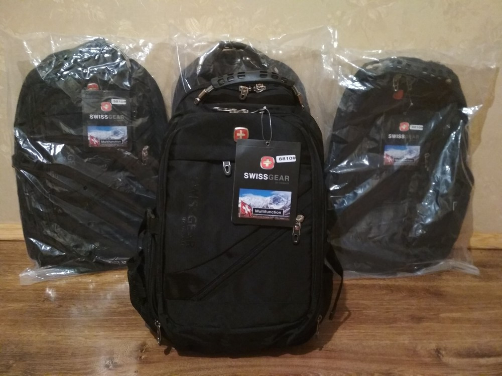 Городской Рюкзак Travel Bag SWISS 8810   Отделение для ноутбука,  USB-порт, Карман для телефона и очков Одесса - изображение 6