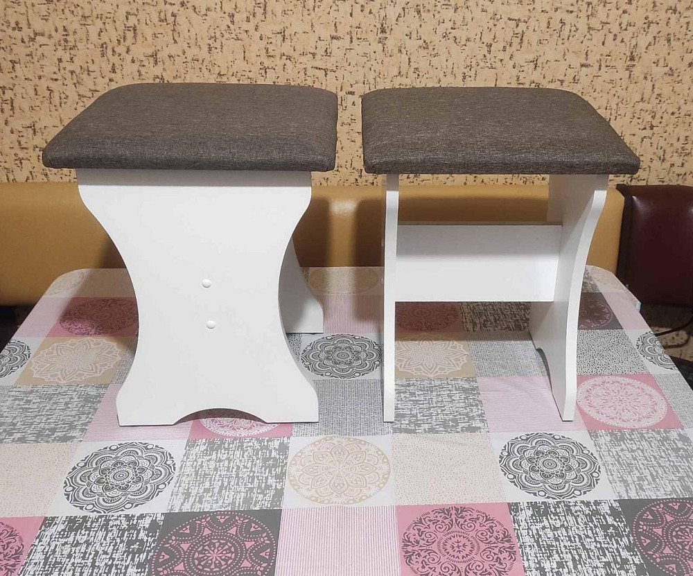 4 табурета (комплект) 35х35х44 см / mebelservice / Белый Львов - изображение 4